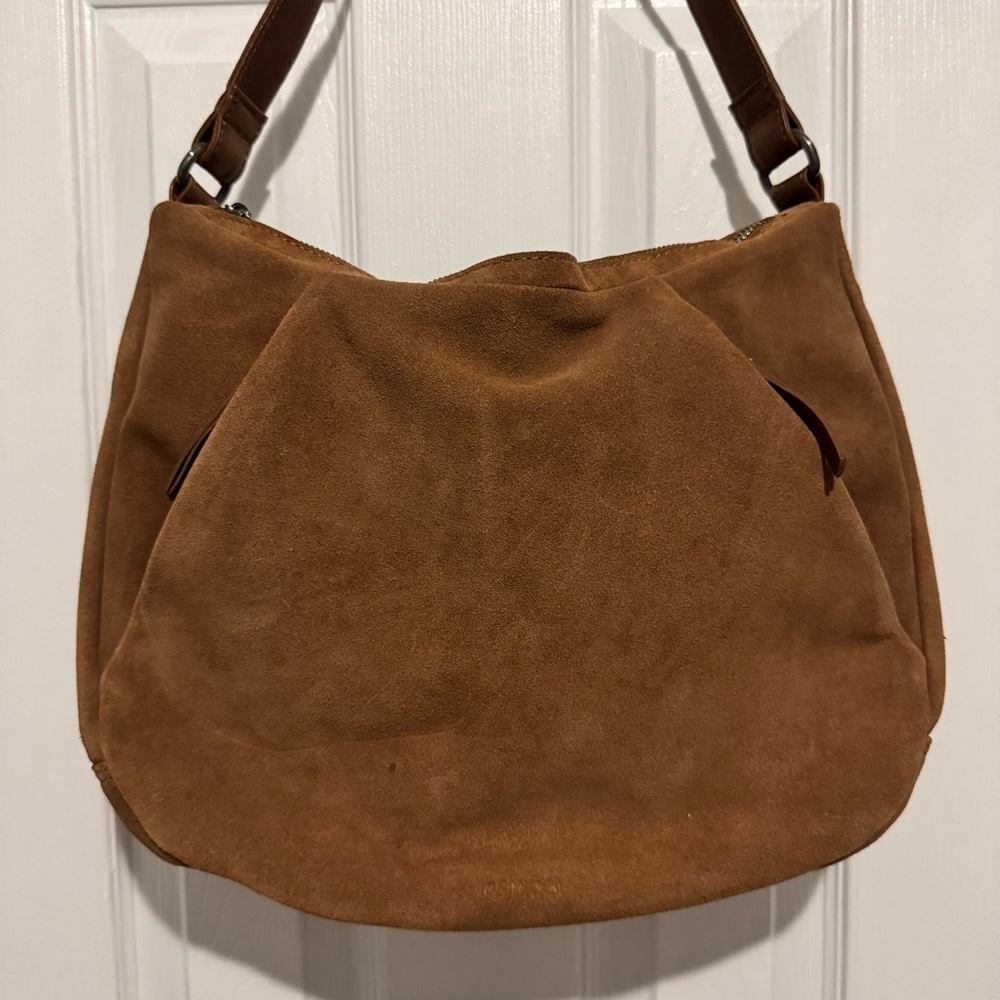 Suede Hobo Bag